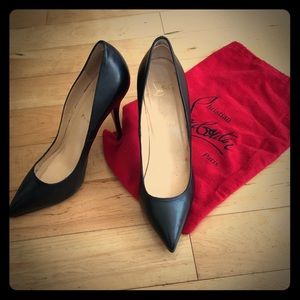 RELISTED - Christian Louboutin classic black stiletto ***PERFECT GIFT**